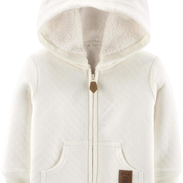 Simple Joys by Carter's Baby Hooded Sweater Jacket - 0-3 months