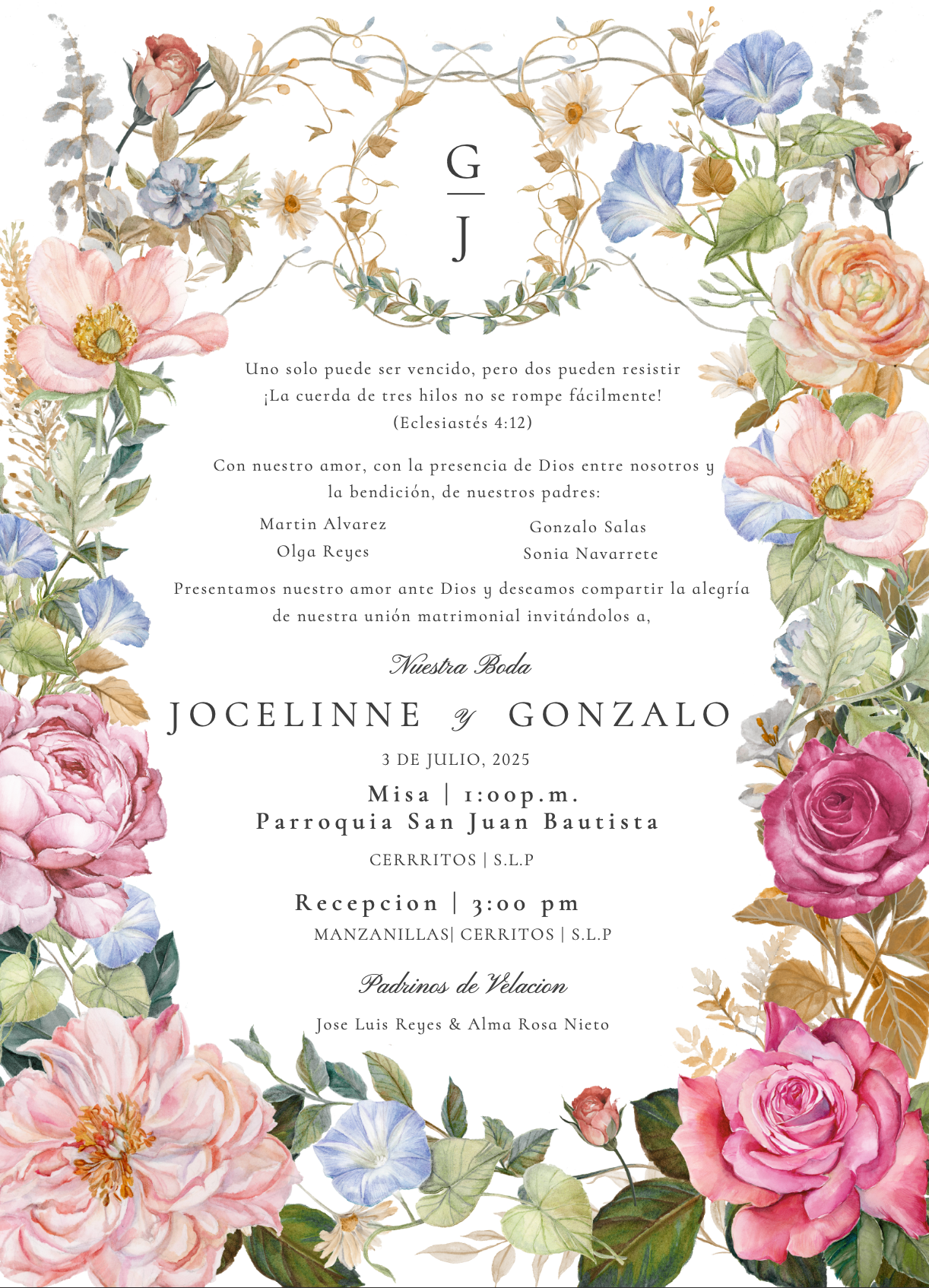 The Wedding Website of Gonzalo Salas and Jocelinne Alvarez