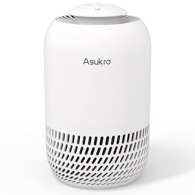 HEPA Filter Air Purifier, Desktop, Bedroom, Home and Office