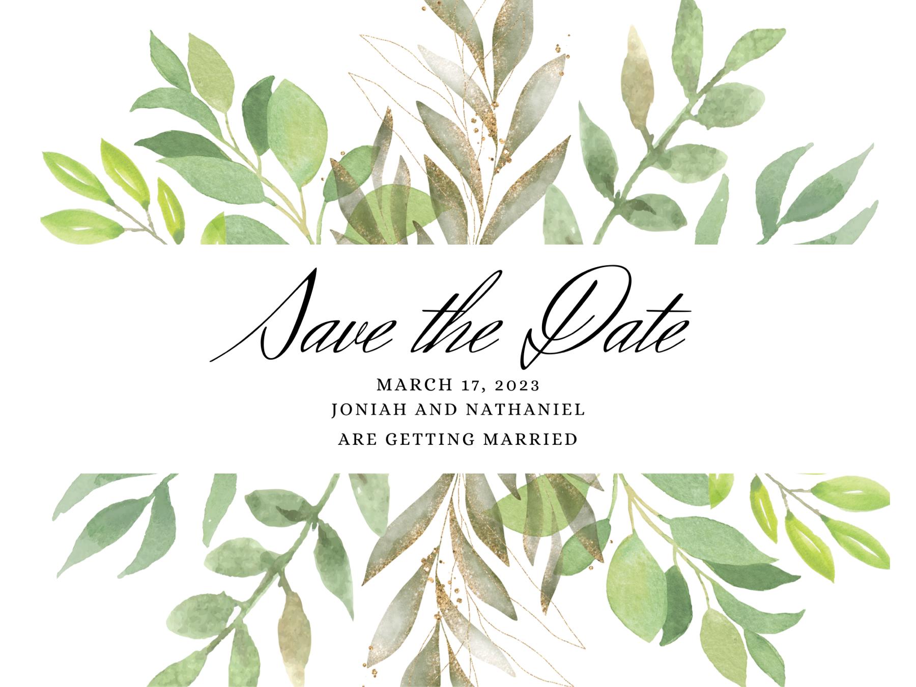 The Wedding Website of Joniah Brown and Nathaniel Sauberan