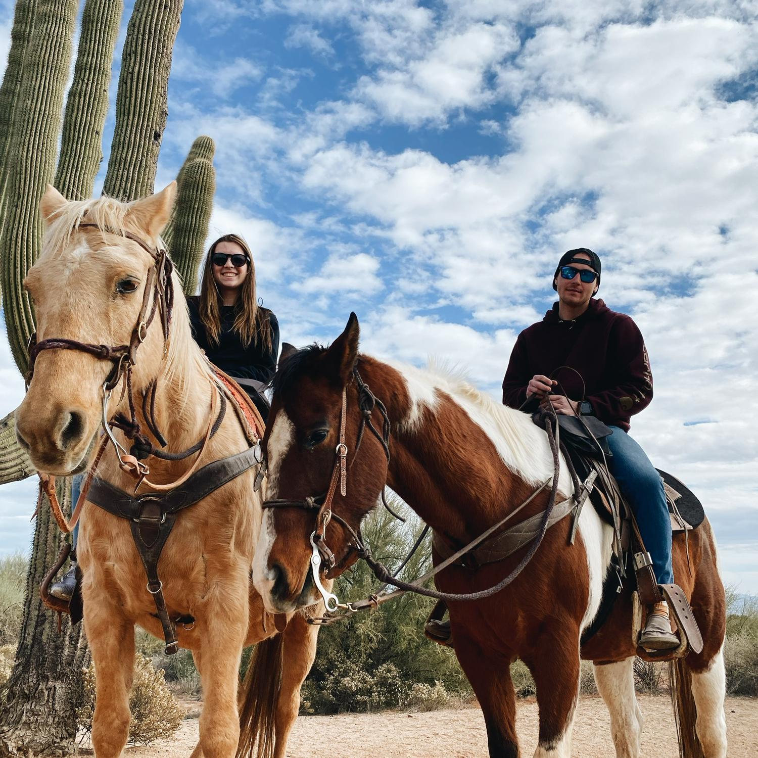 Our first vacation🐎