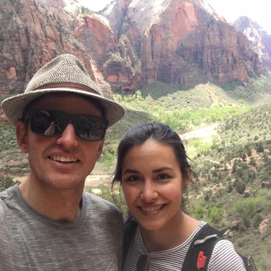 That one time we ran up the switchbacks in Zion. Brutal but worth it.