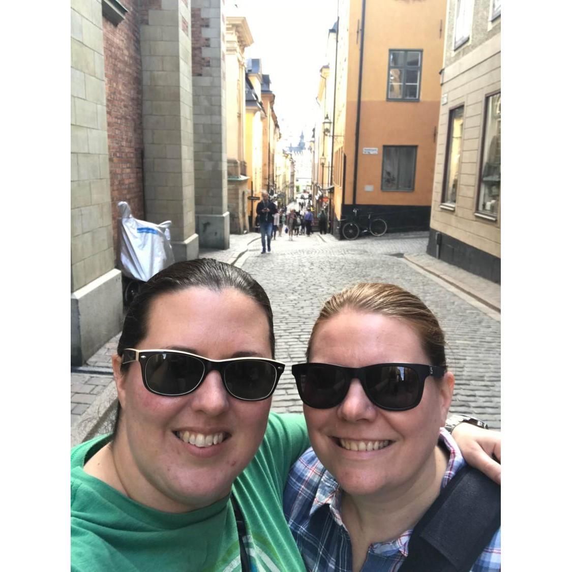 Walking the streets of Stockholm, Sweden - July 2017