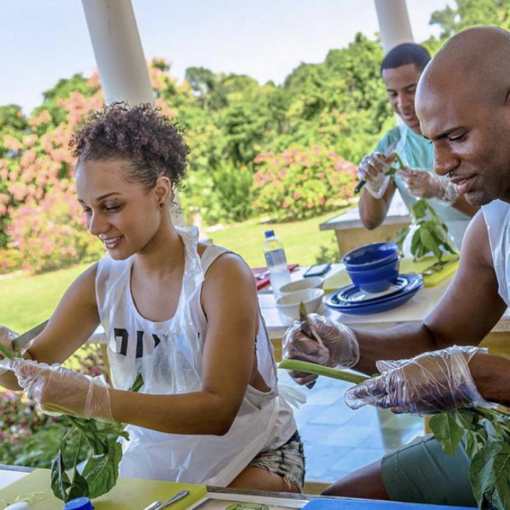 Honeymoon “Taste of Jamaica” Cooking Class