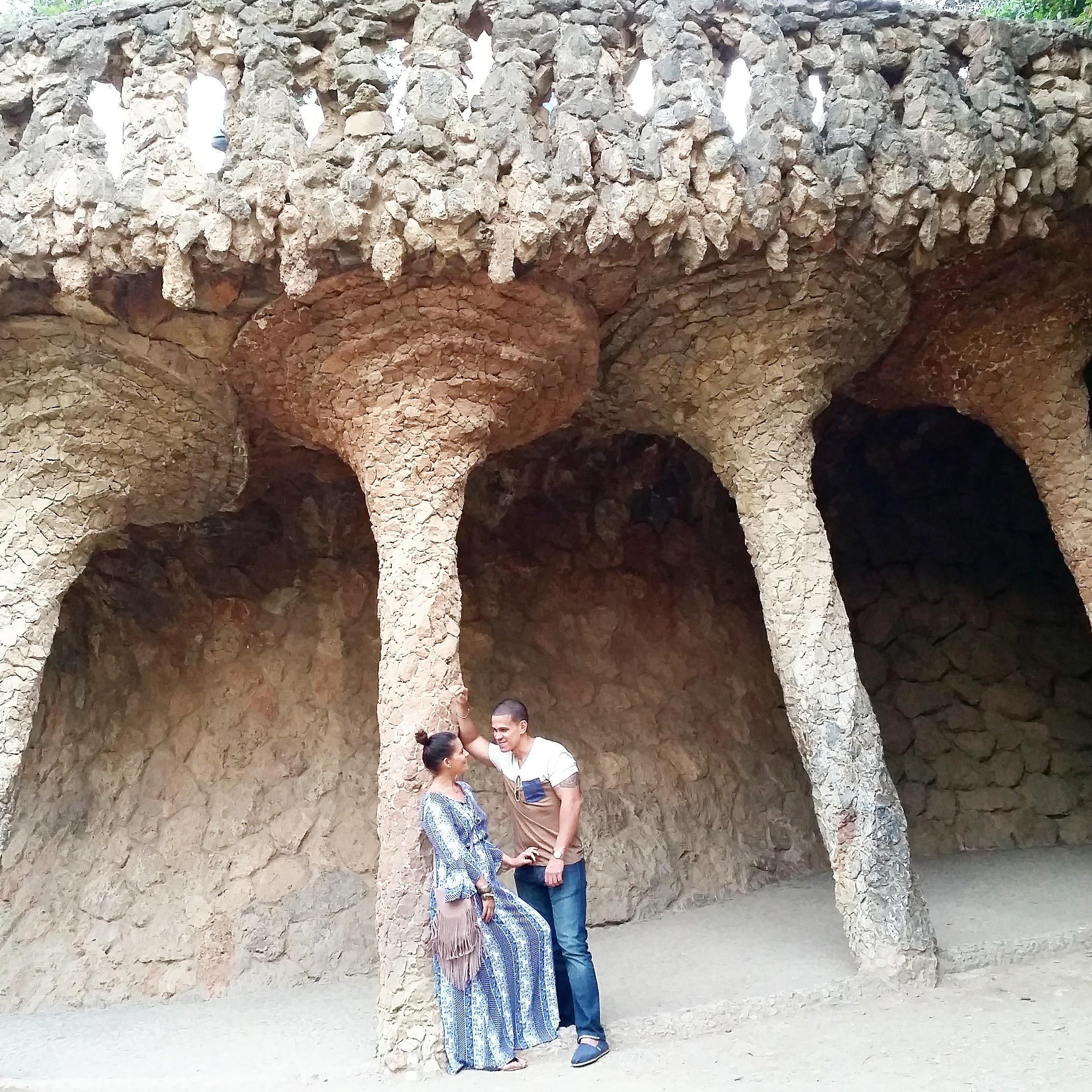 Barcelona, at the beautiful Guell Park.