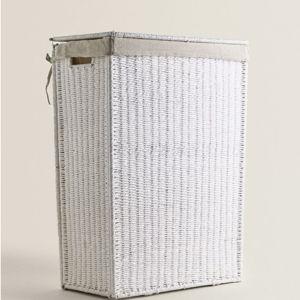 Fabric Lined Laundry Hampers - Zara Home