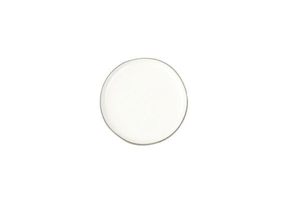 Abbesses Small Plate Grey Rim - Set of 4