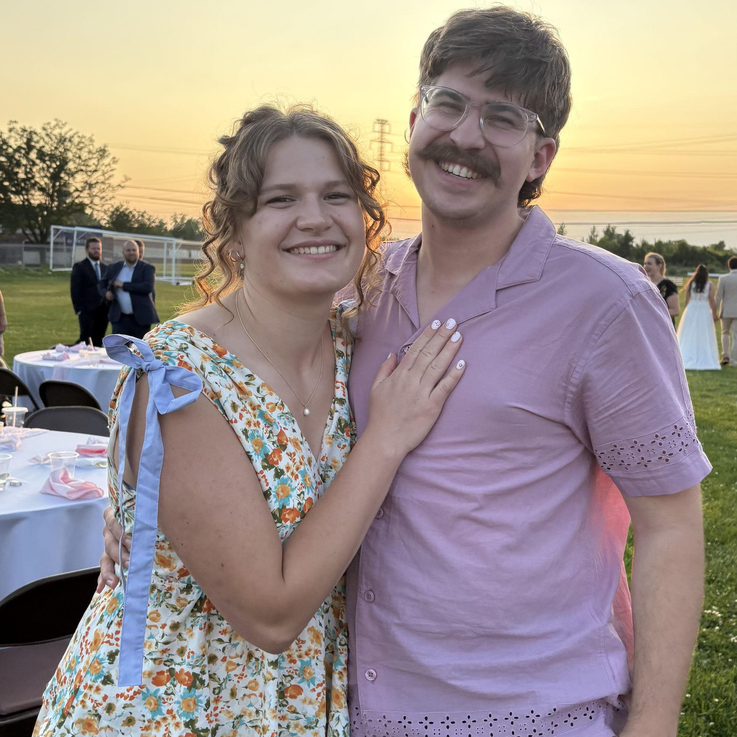 Watching our friends get married!