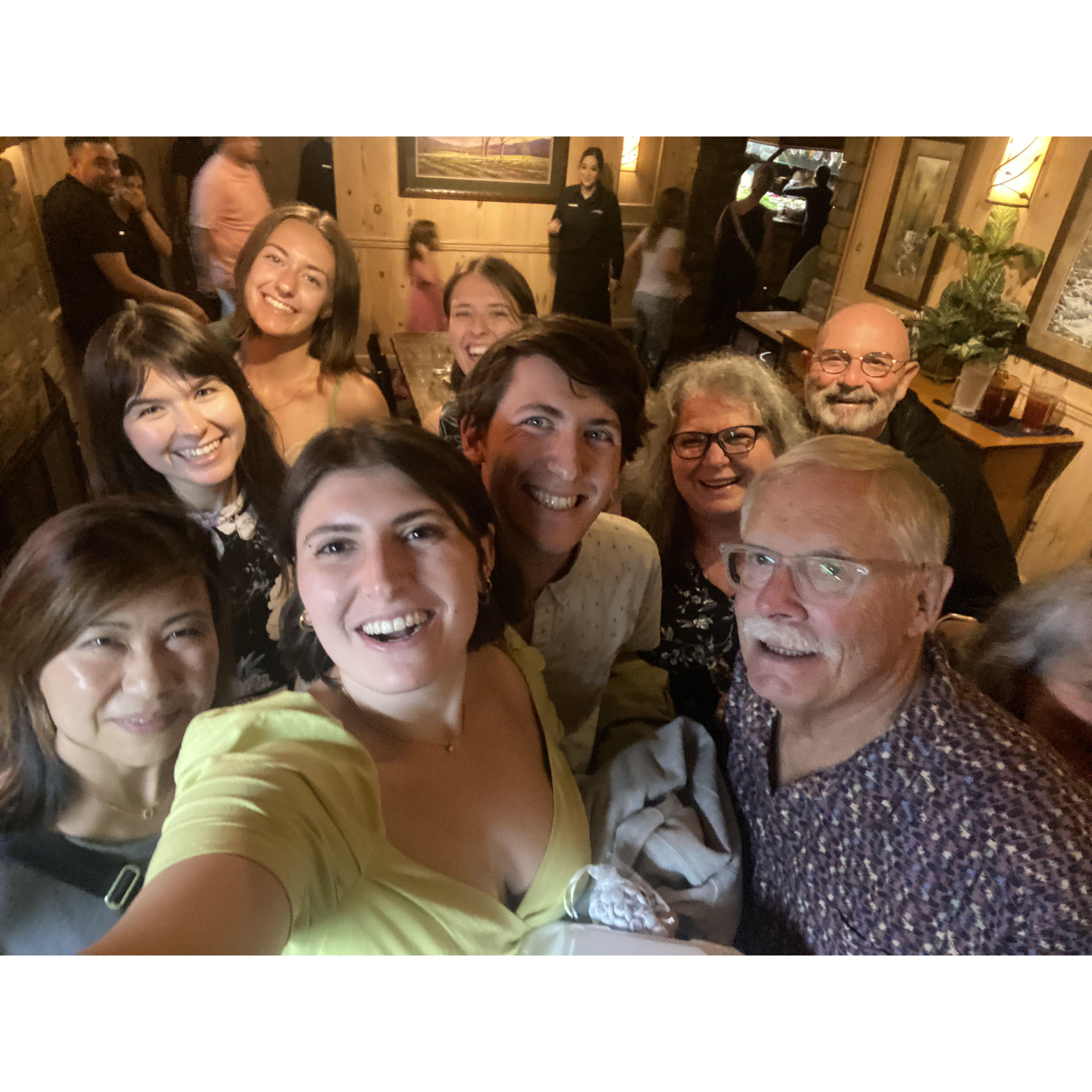Engagement dinner