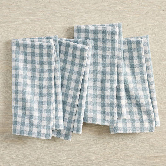 Baxter Gingham Napkins - Chambray