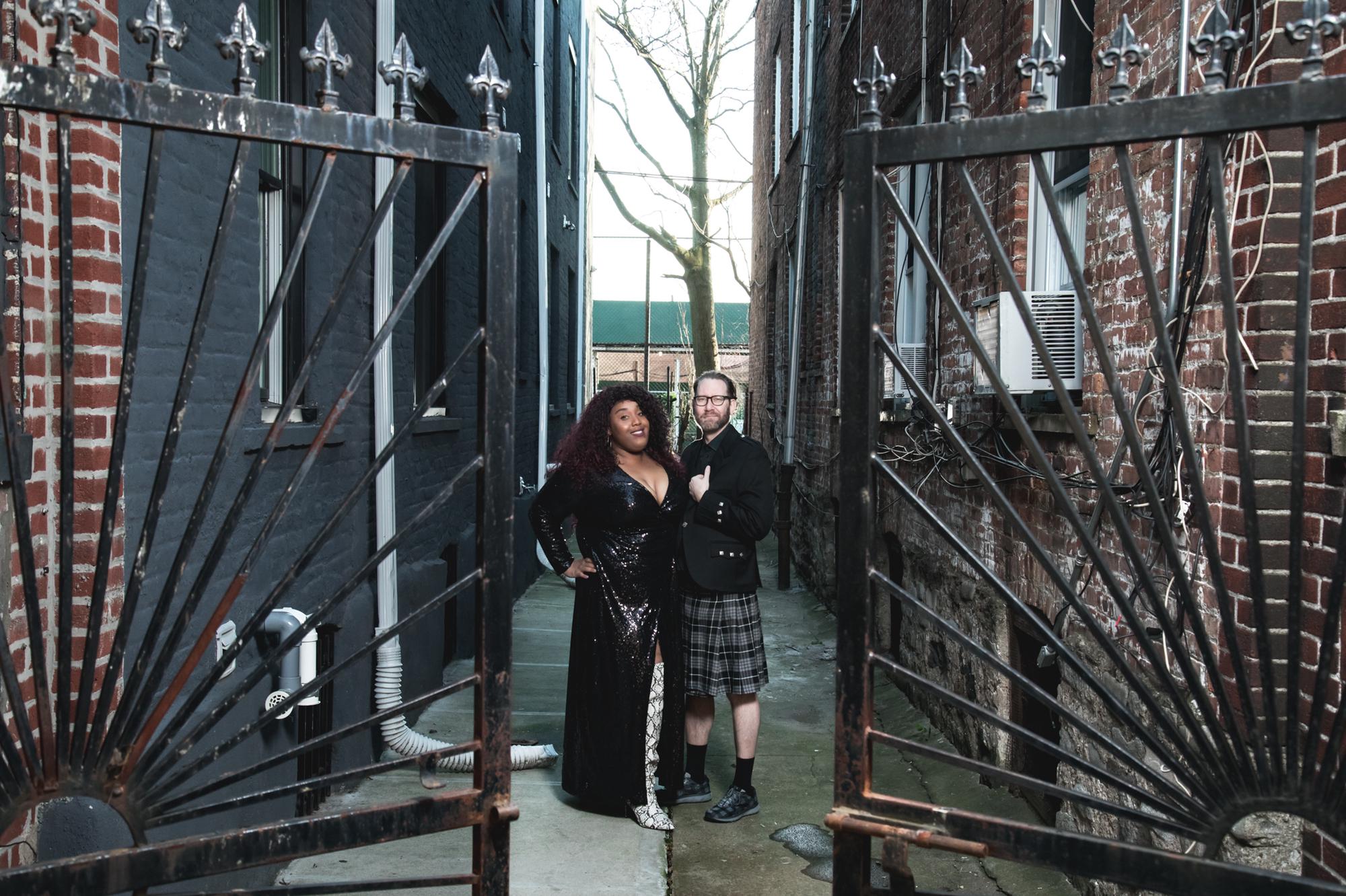 In our alleyway