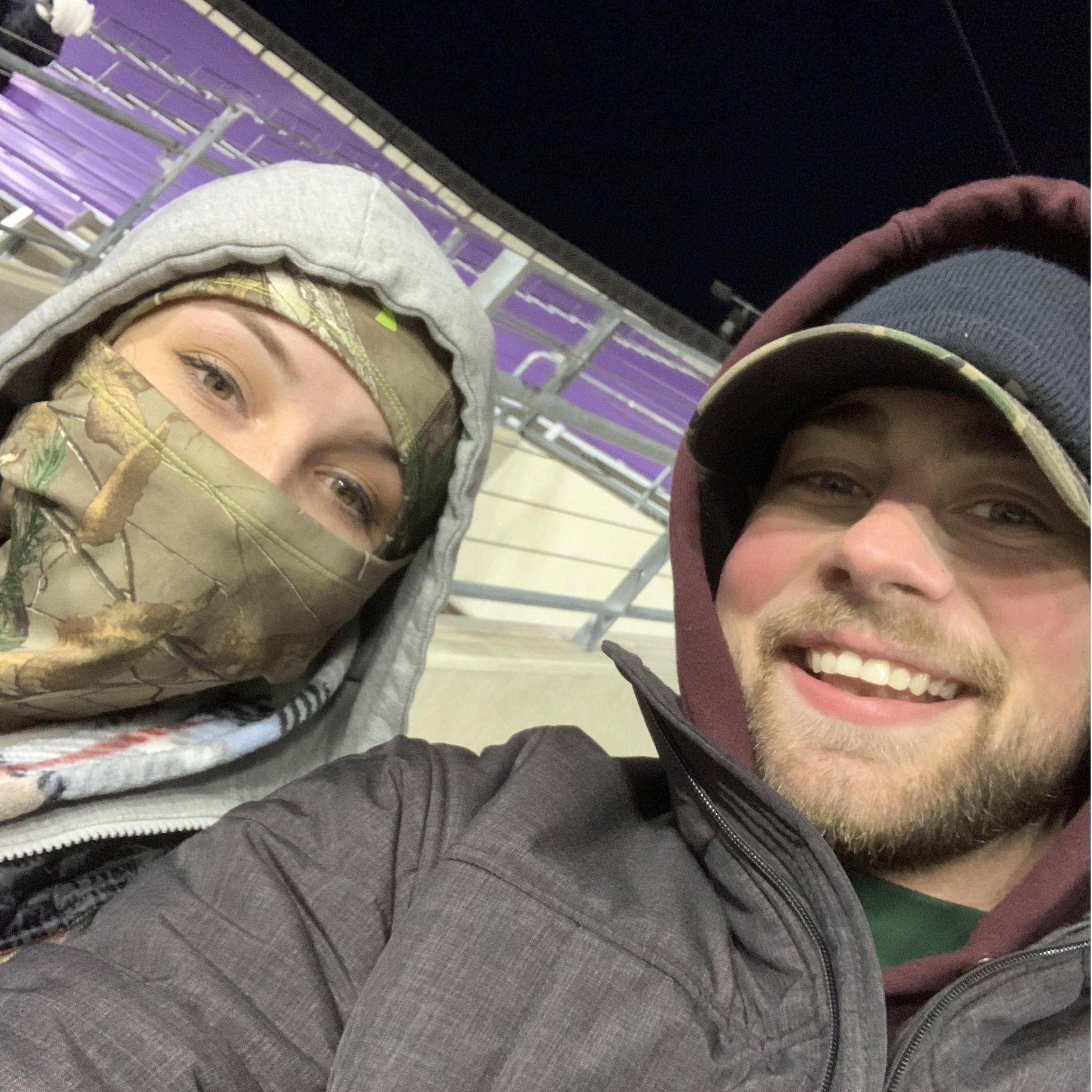 Lockheed Martin Armed Forces Bowl 2022. We survived till halftime with negative degree wind chills!