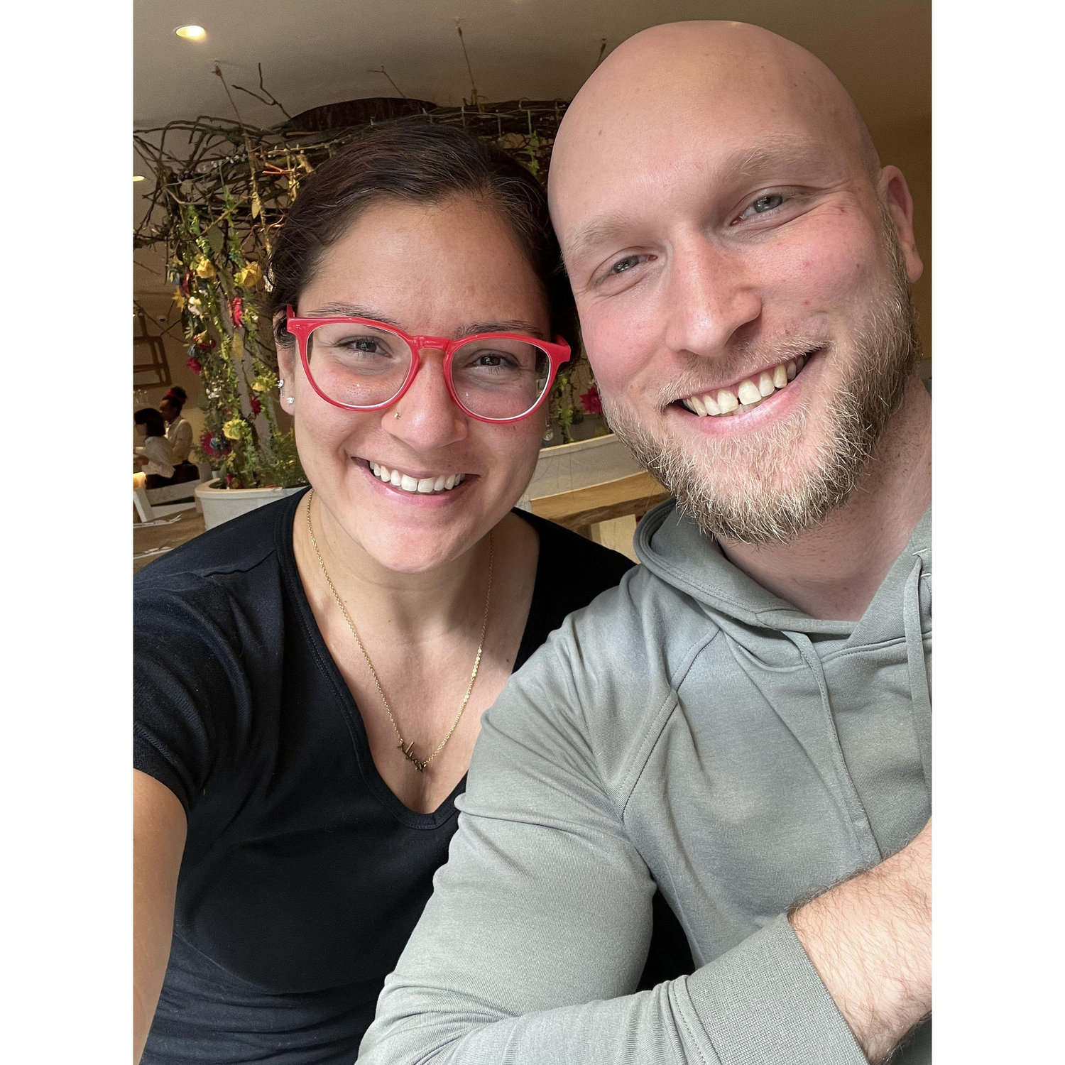 All smiles in London. April 2023
