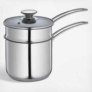 Mini Double Boiler Set with Glass Lid