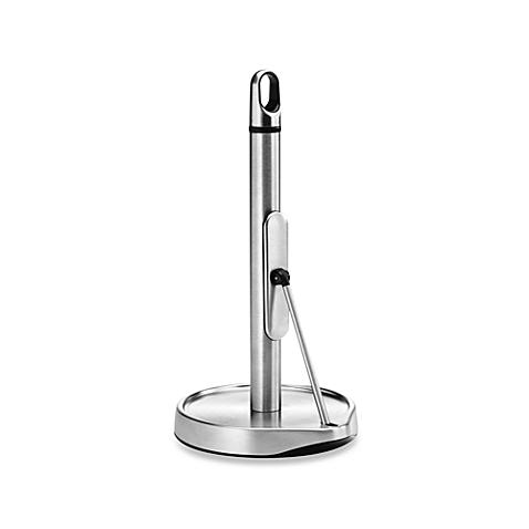 simplehuman® Tension Arm Paper Towel Holder in Stainless Steel