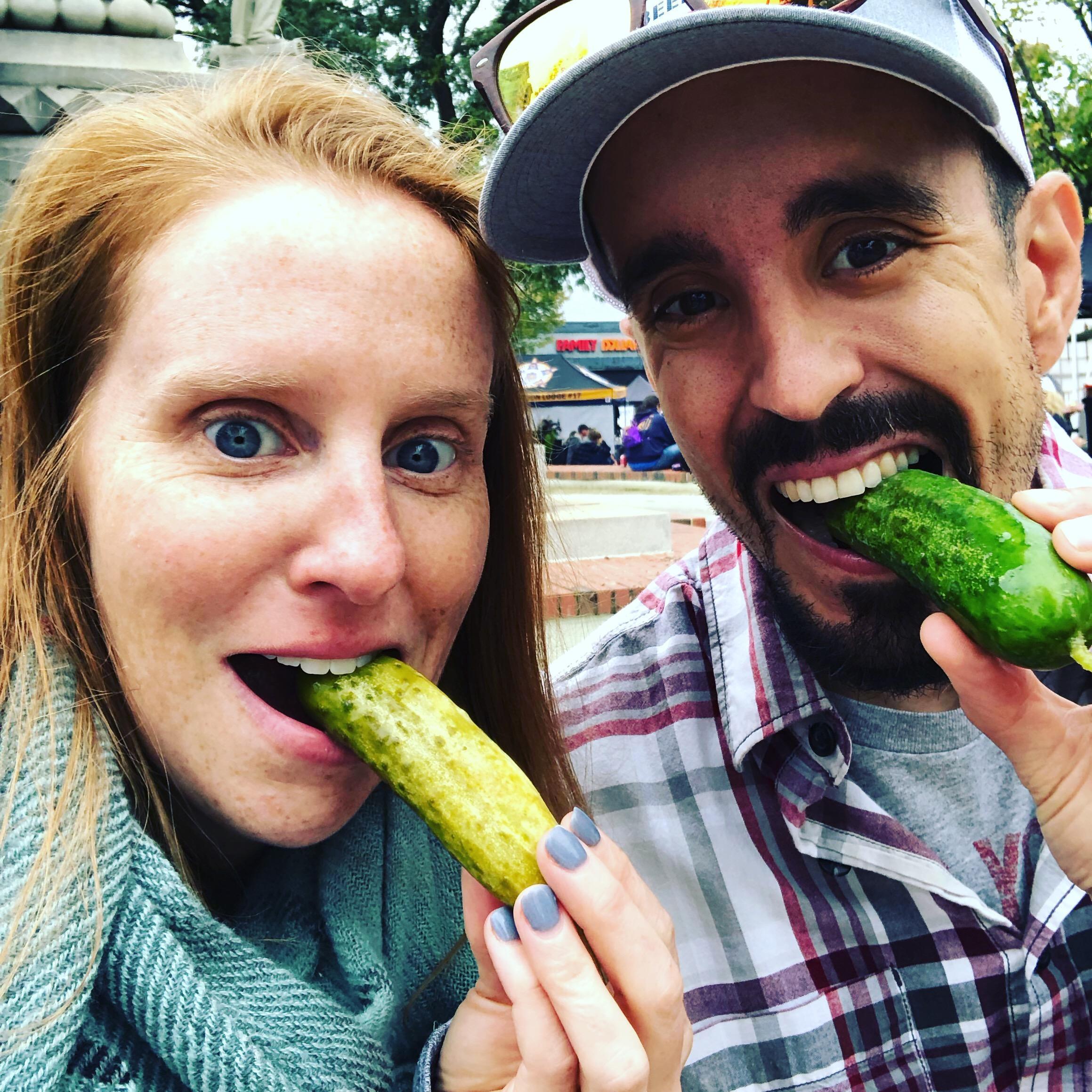 Who doesn't love a pickle?
Garlic Fest in Easton, PA