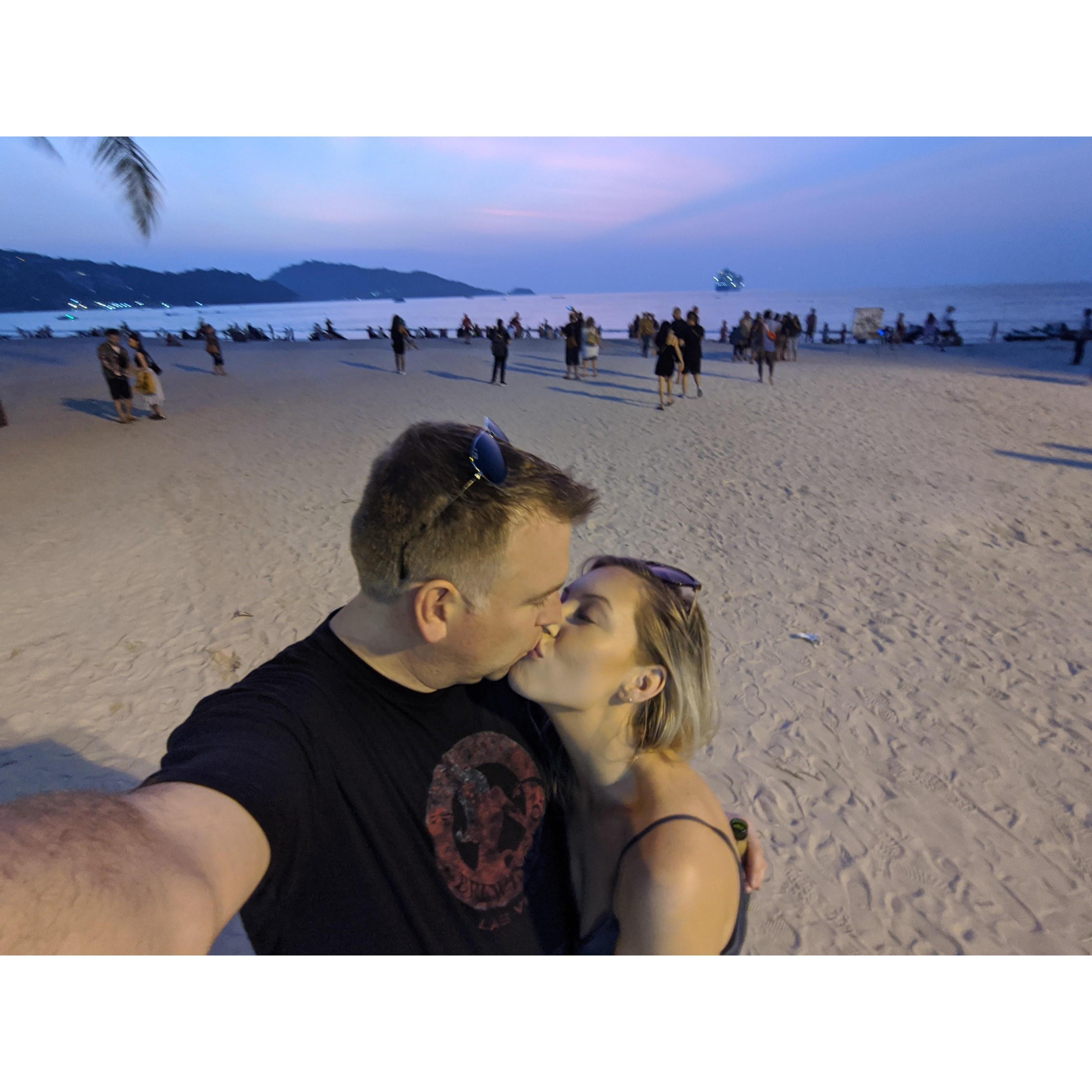 Patong Beach with the love of my life ❤