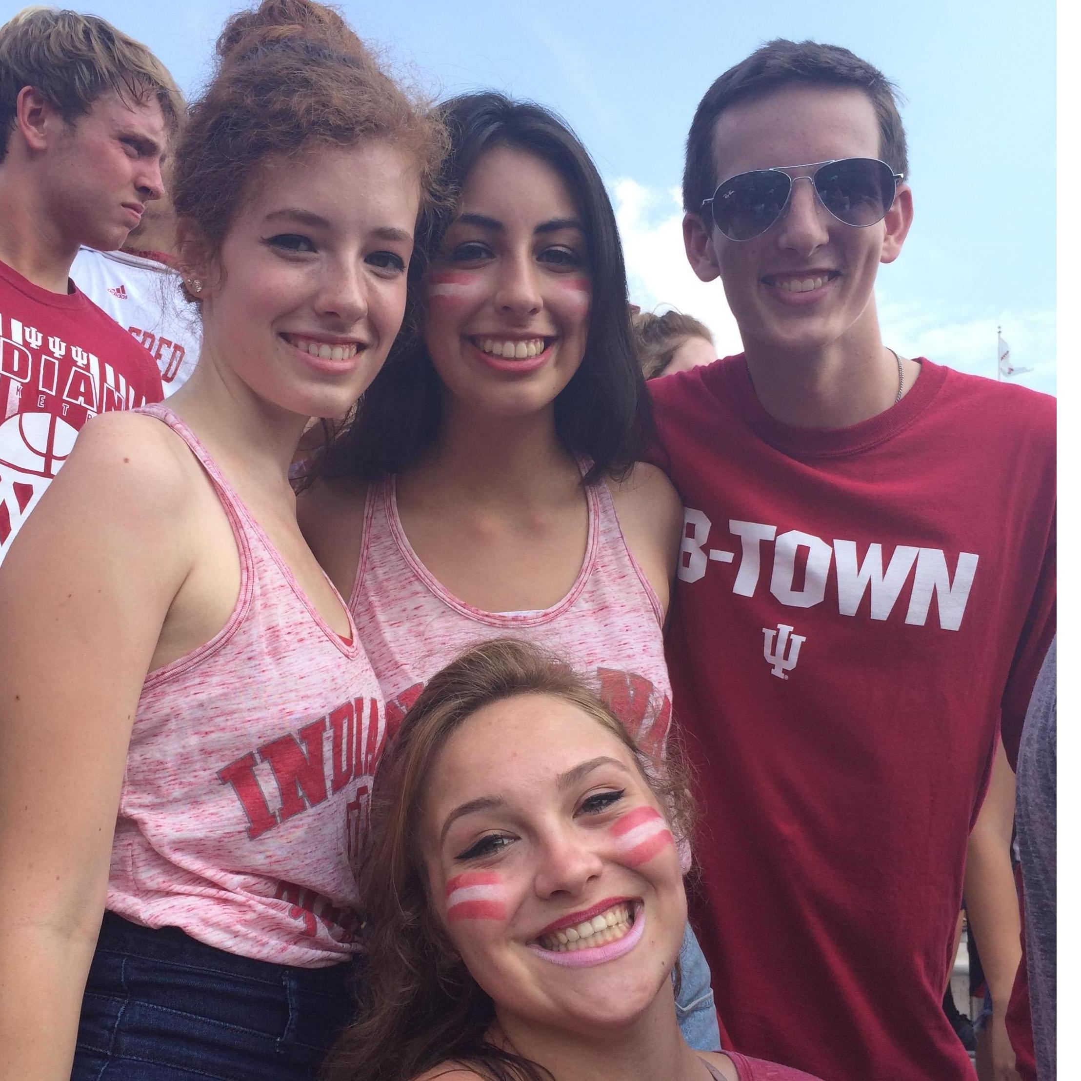 The night after we first met at Teter Hall Dormatory - September, 2015