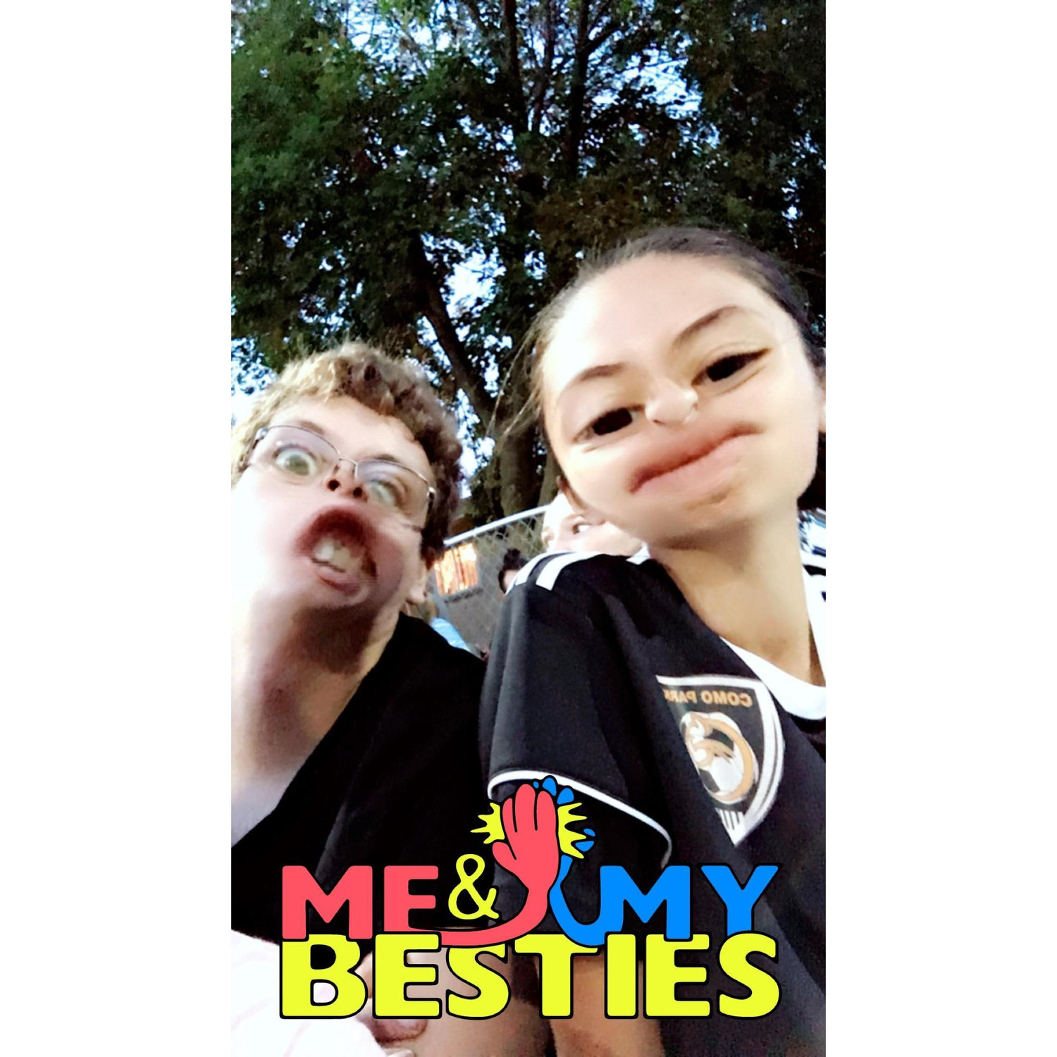Isa and Kyle being weird while watching soccer!