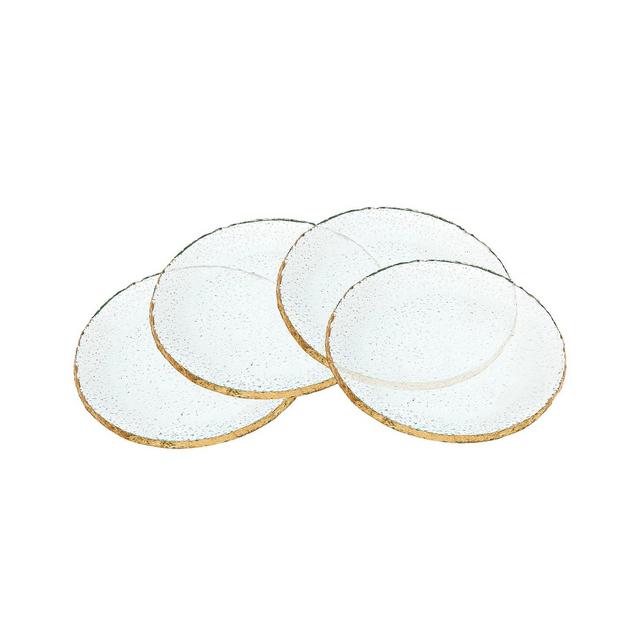 Godinger Harper 7" Dessert Plates - Set of 4
