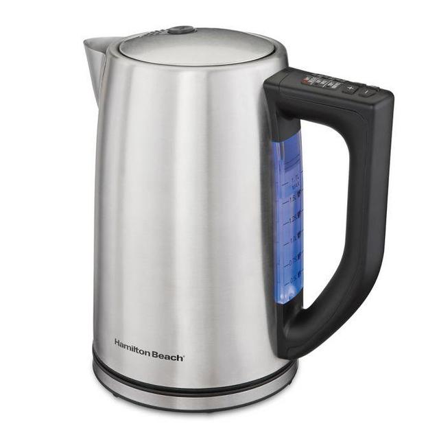 Hamilton Beach® 1.7-Liter Variable Temperature Kettle in Stainless Steel