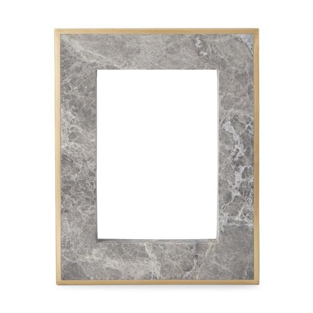 Stone and Metal Picture Frame, 5" x 7"