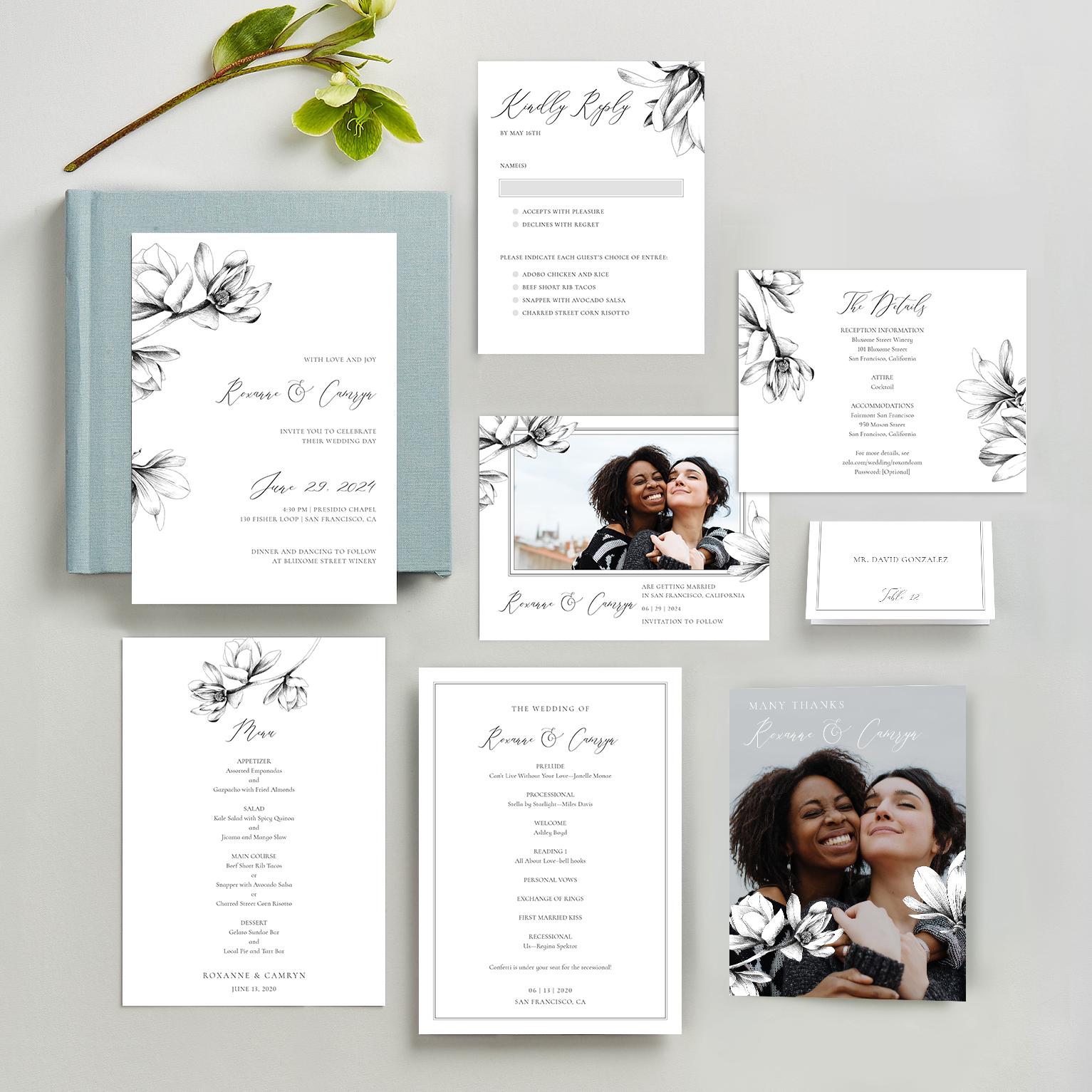 Zola deals wedding invites