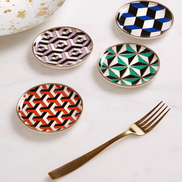 Versailles Coasters, 4-Piece Set