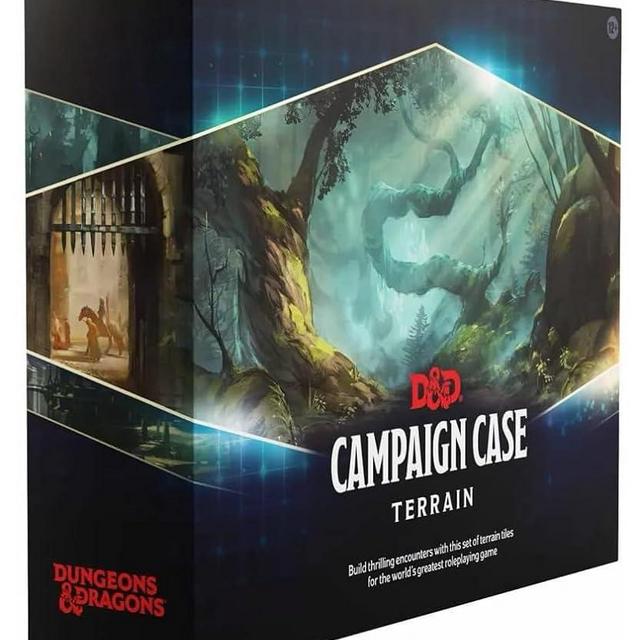 Dungeons & Dragons C99430000 Game Accessory, Campaign Case: Terrain (D and D Accessories), Mult