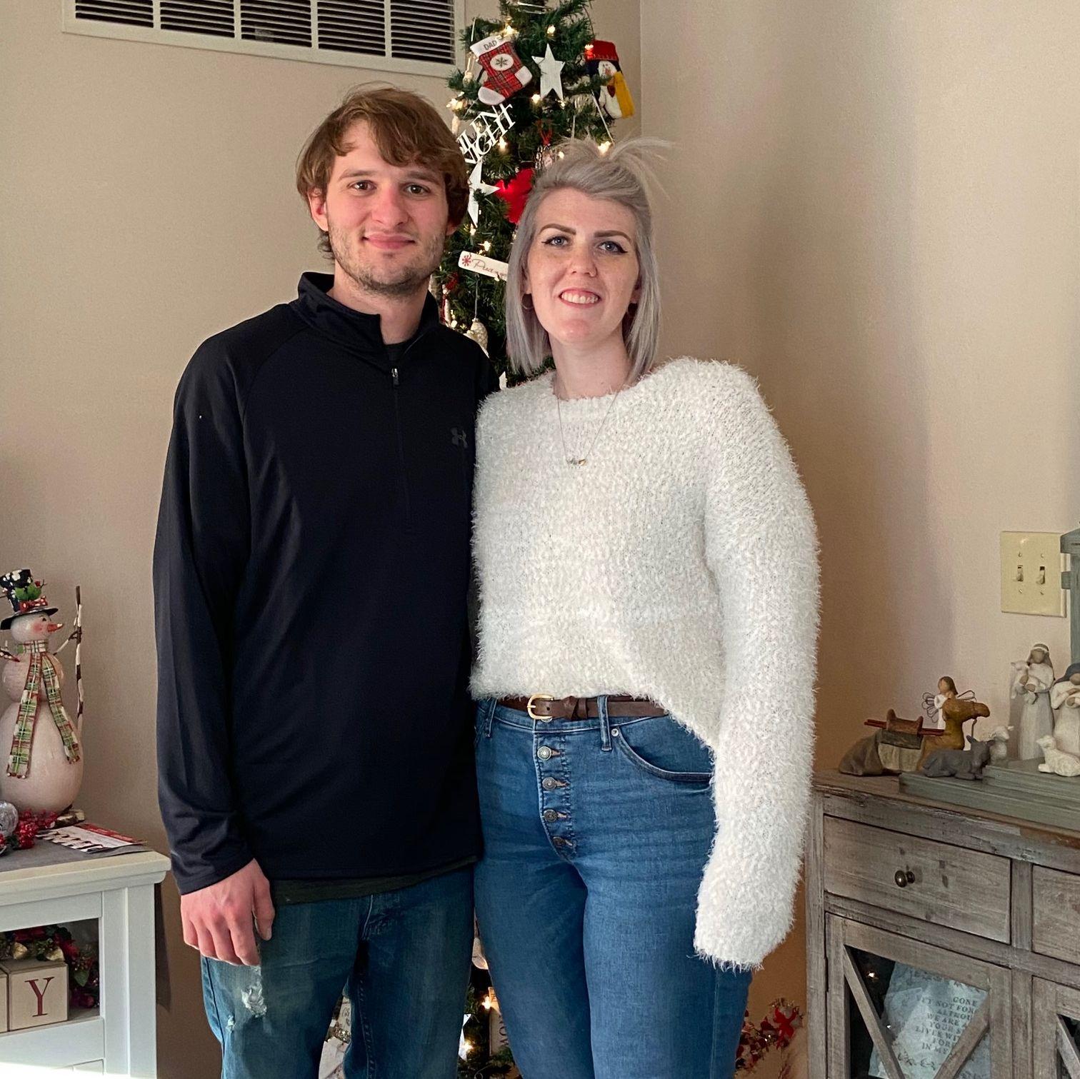 Our first Christmas together! December 25, 2020