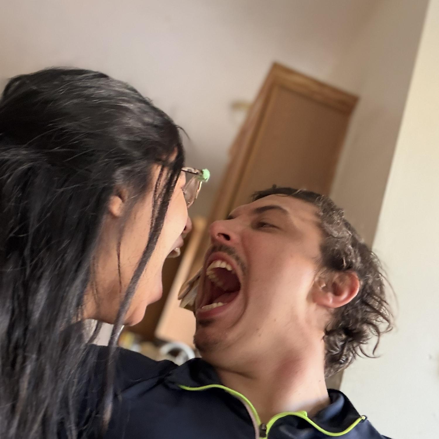 Silly times together!