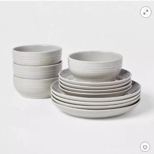 12pc Stoneware Westfield Dinnerware Set - Threshold™