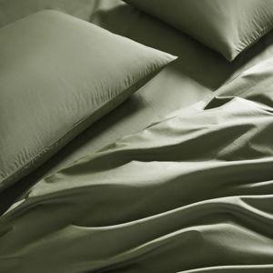 Classic Percale Core Sheet Set - Queen - Moss