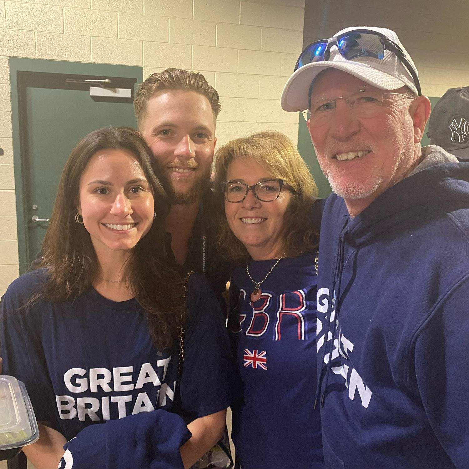 A trip to Phoenix to watch Nick play in the World Baseball Classic for Team Great Britain