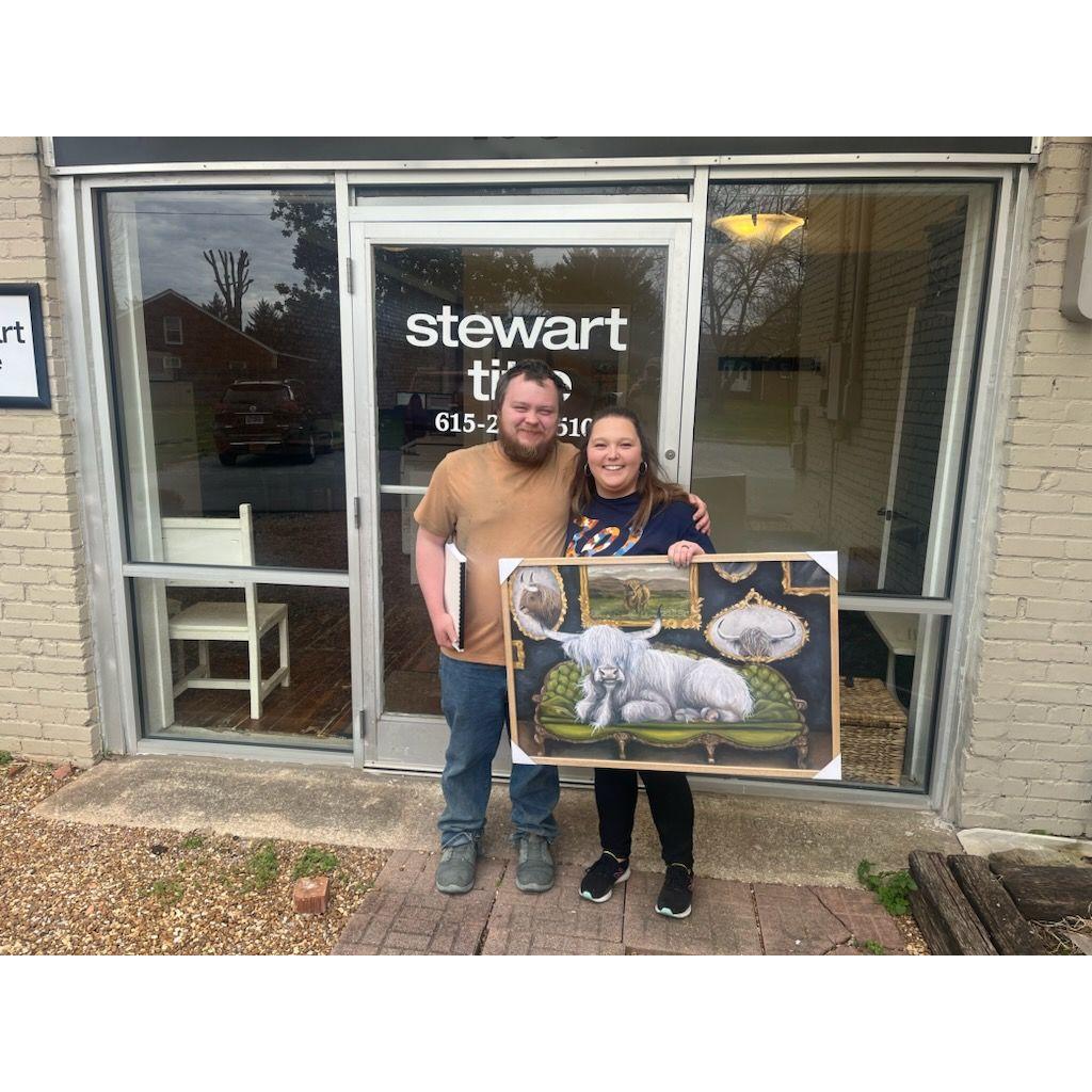 The day we closed on our beautiful home!