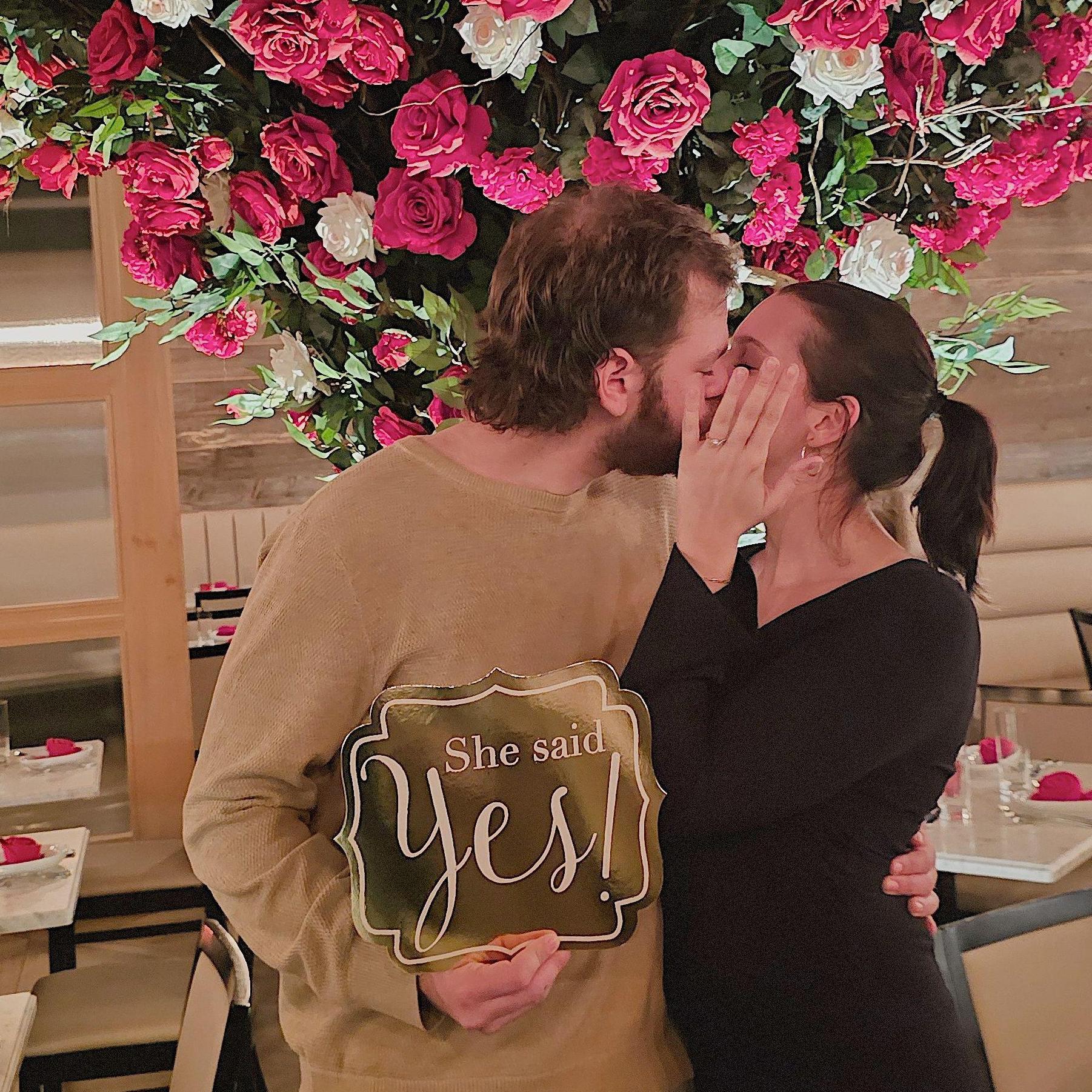 brandon popped the question! / april 2024