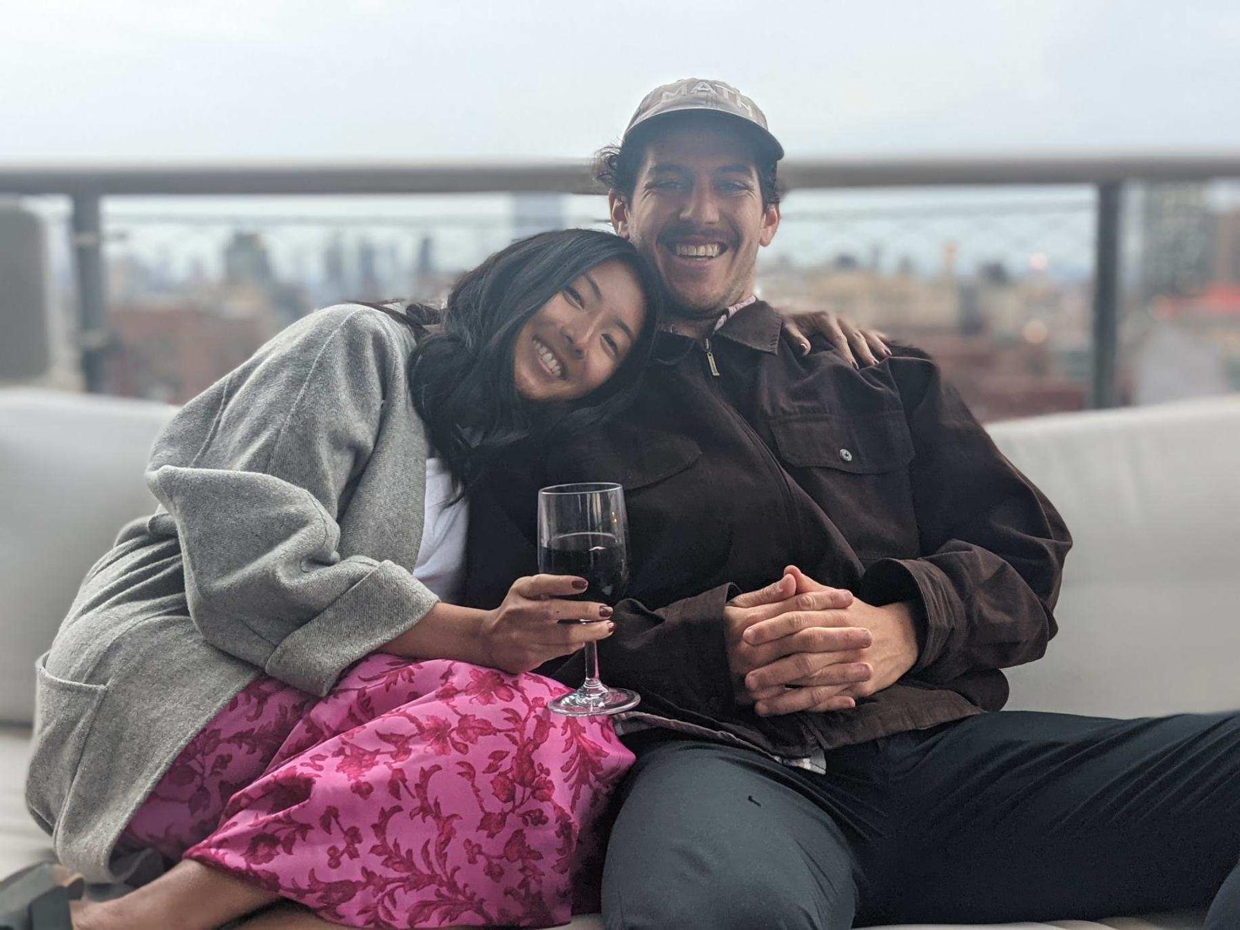 The day they got engaged!
