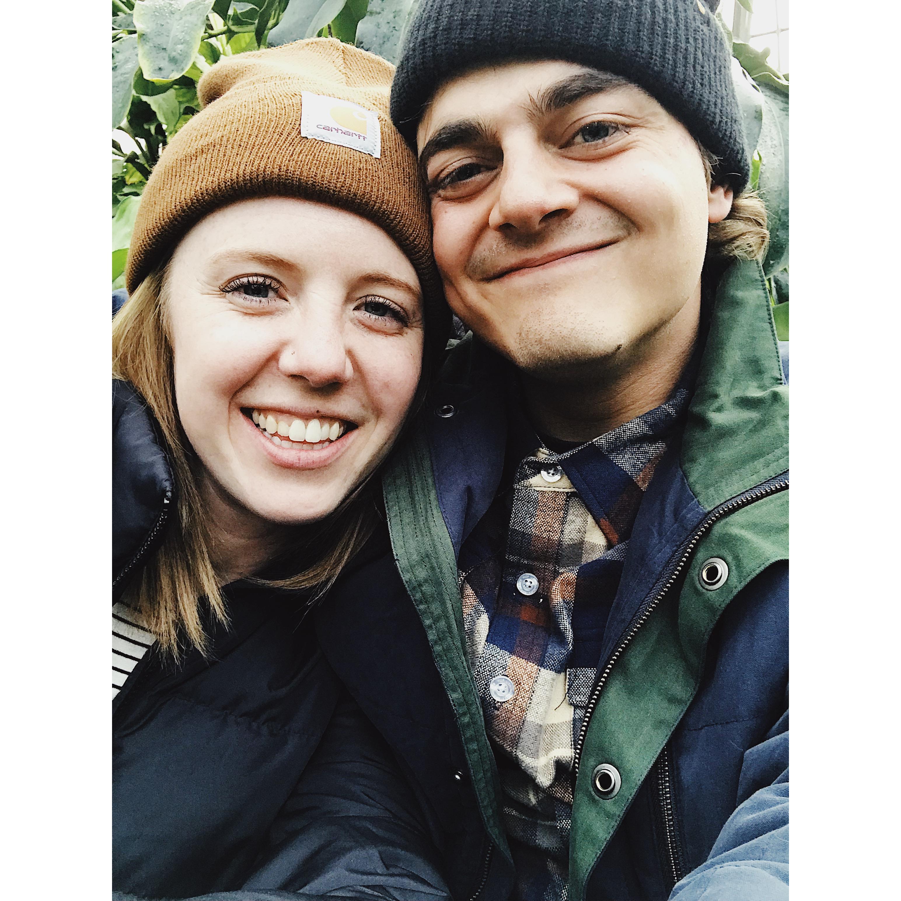 First kiss, Garfield Park Conservatory, & Tay sang to Aaron "Boo'd Up" by Ella Mai. In that exact order ;)