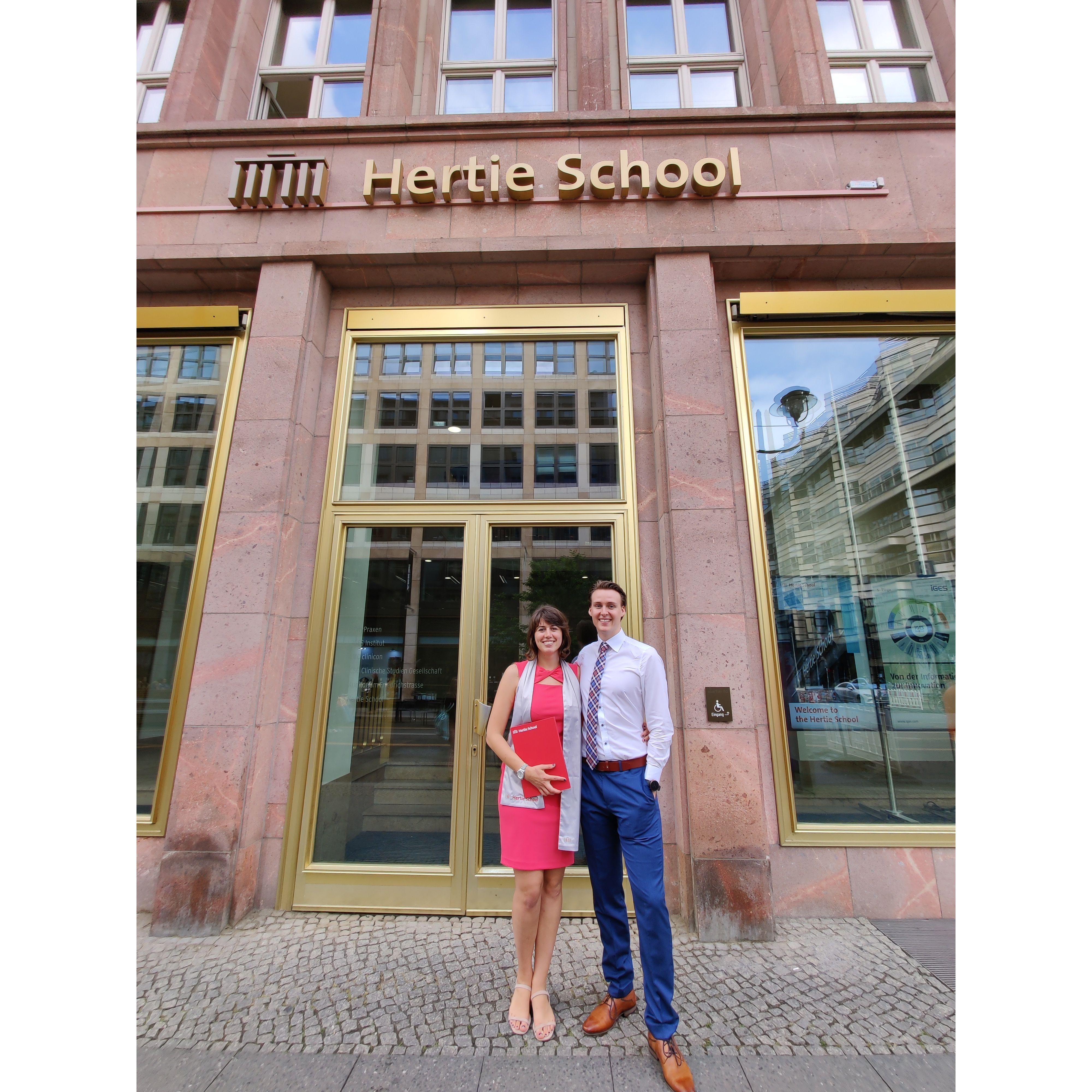 Nia's graduation day in Berlin - Congratulations Niiche!