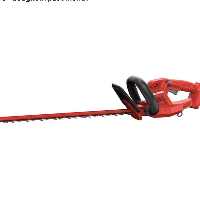 CRAFTSMAN V20 Cordless Hedge Trimmer, 20 inch, Bare Tool Only (CMCHT810B)