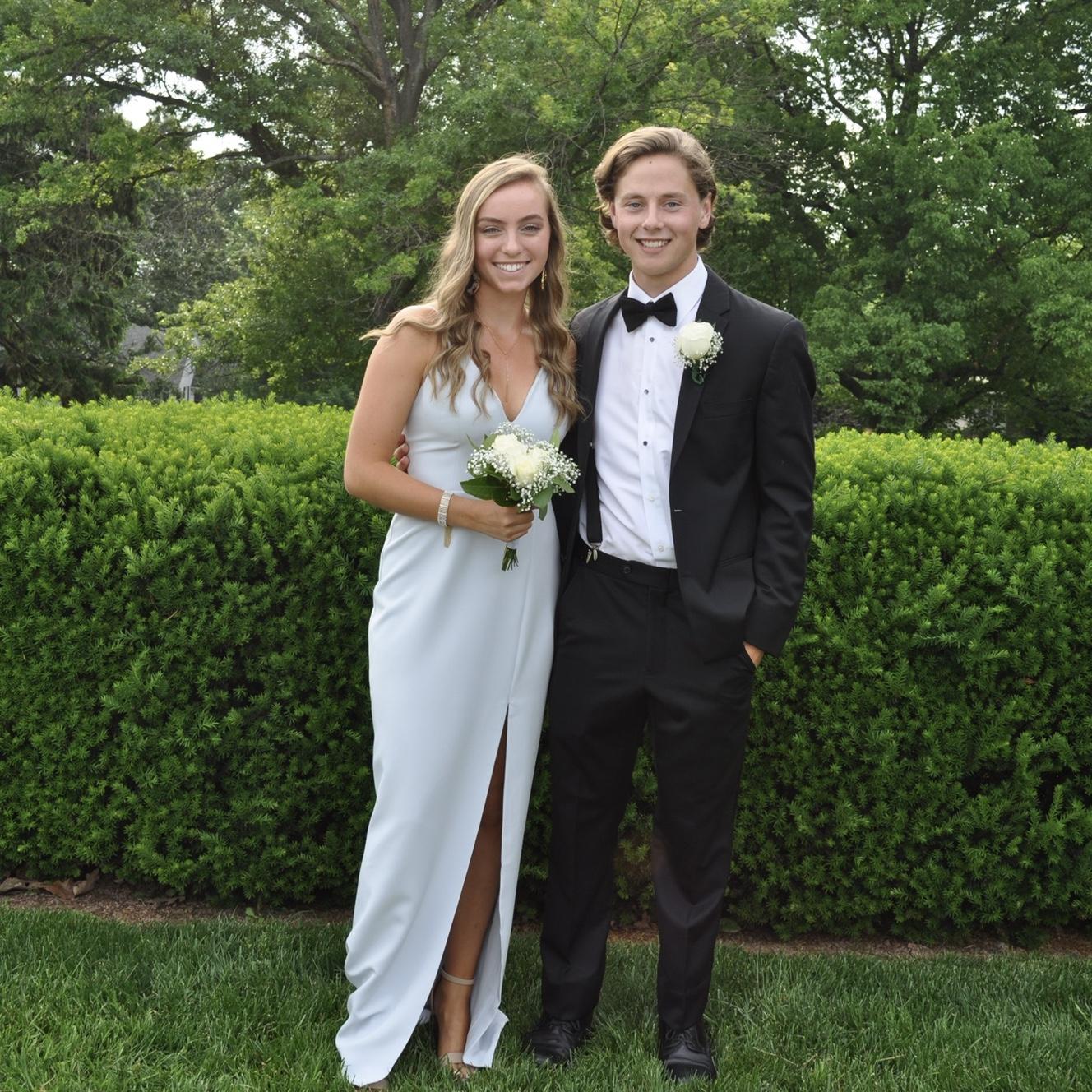 Prom at the Hill, when we were JUST friends, seriously awkward and all! Now we invite all of you back to this very place to celebrate our marriage!