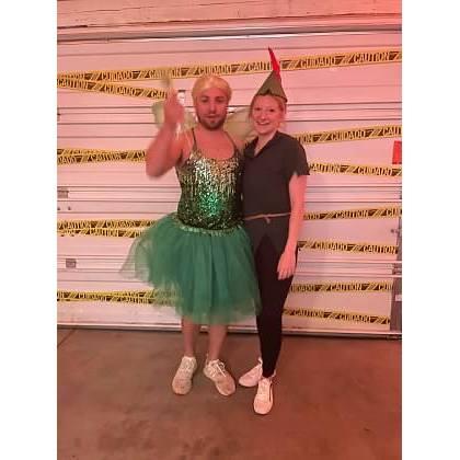 Our first Halloween, Peter and Tink