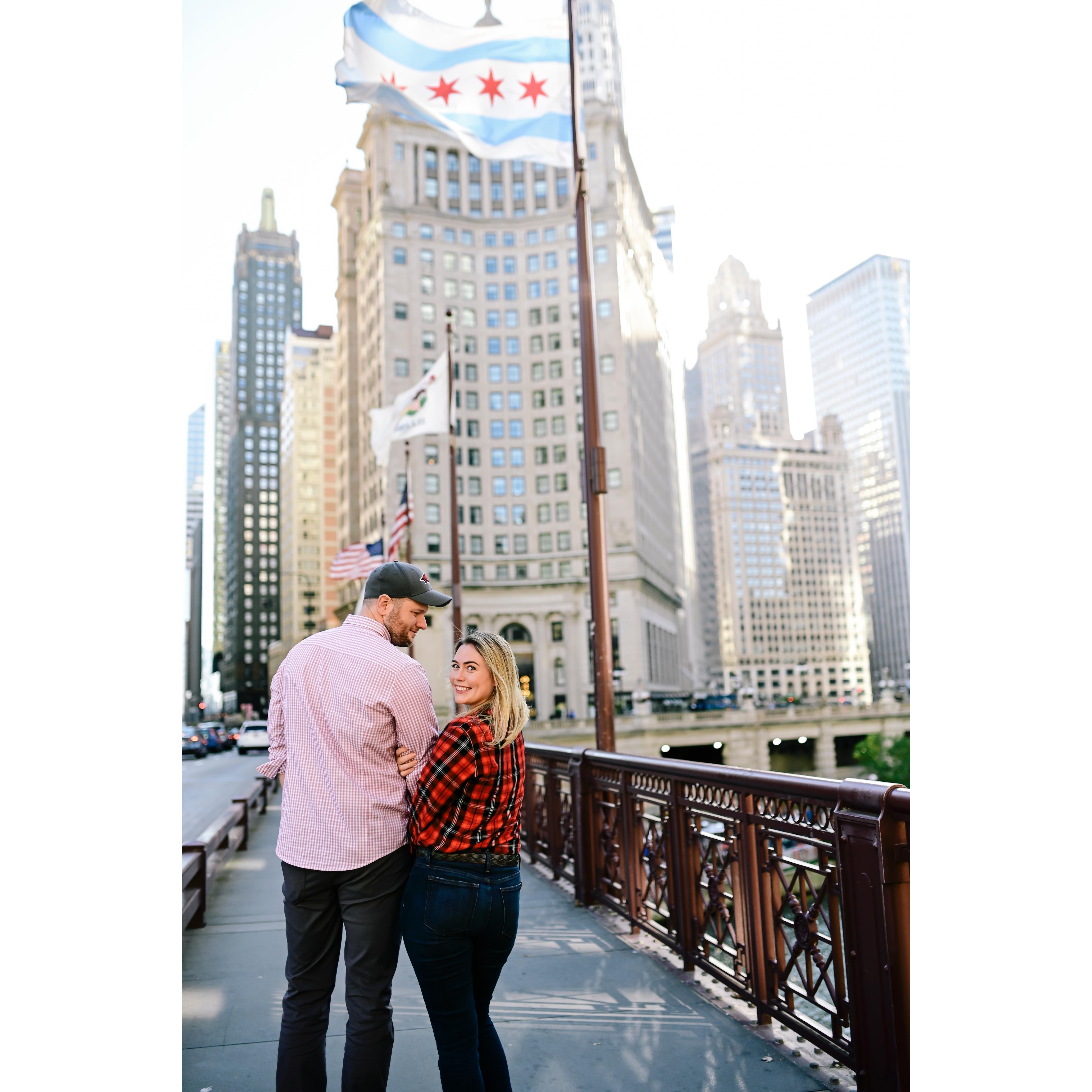 Michigan Ave. Bridge, Chicago