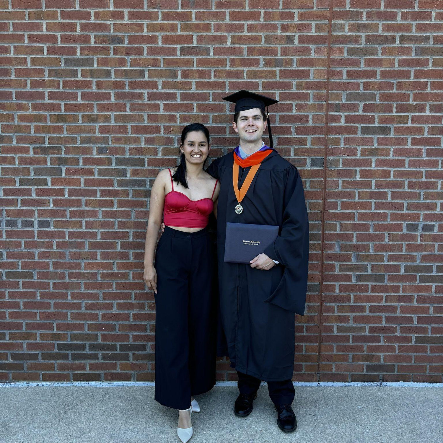 M.S. graduation at Clemson August 2024