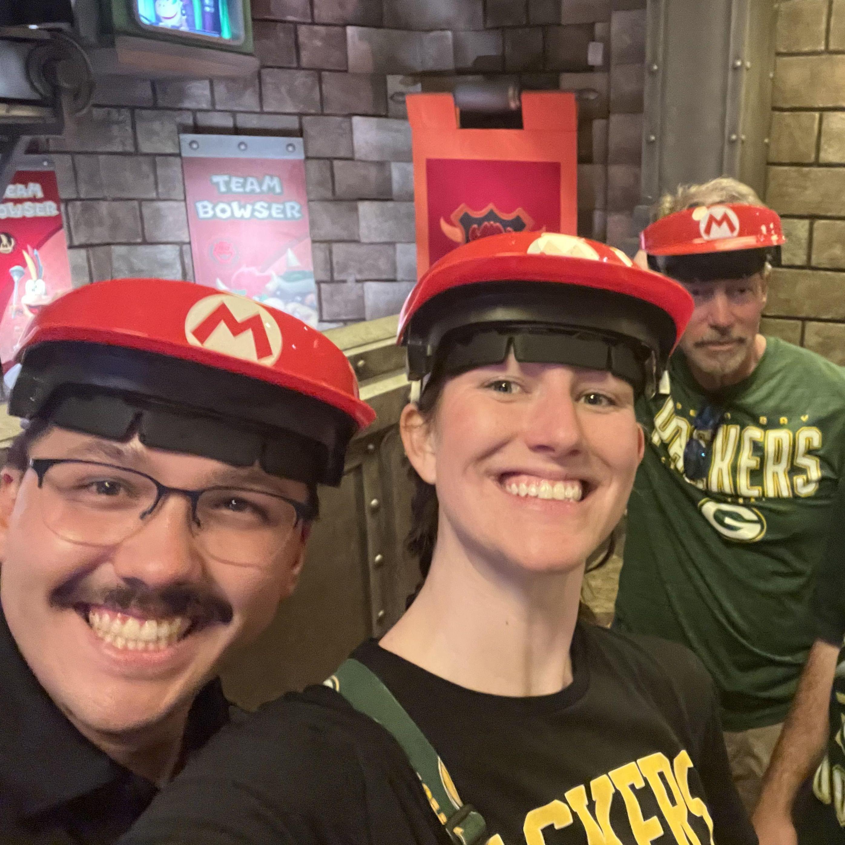 Alex looks like Mario here