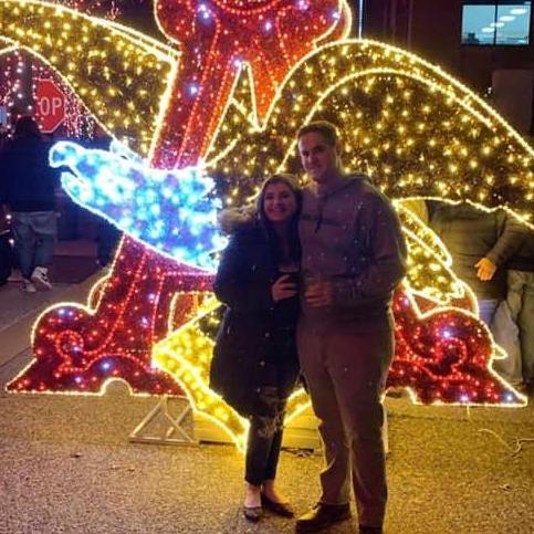 Brewery tour and Christmas lights! Evan always lets me be a tourist in his city.