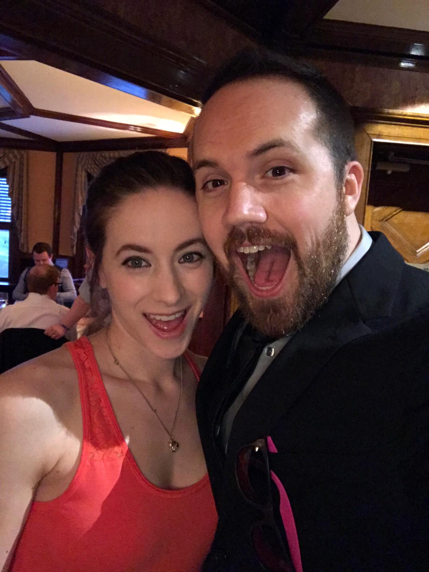 We're getting married, yaaaaay!