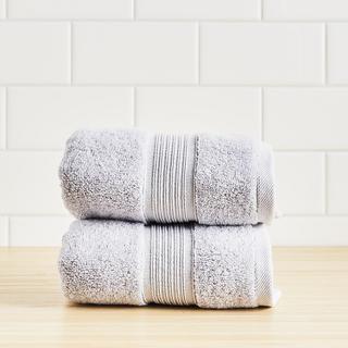 Nora Plush Hand Towel, Set of 2