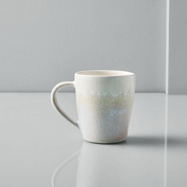 Reactive Glaze Mug, Set of 4, White