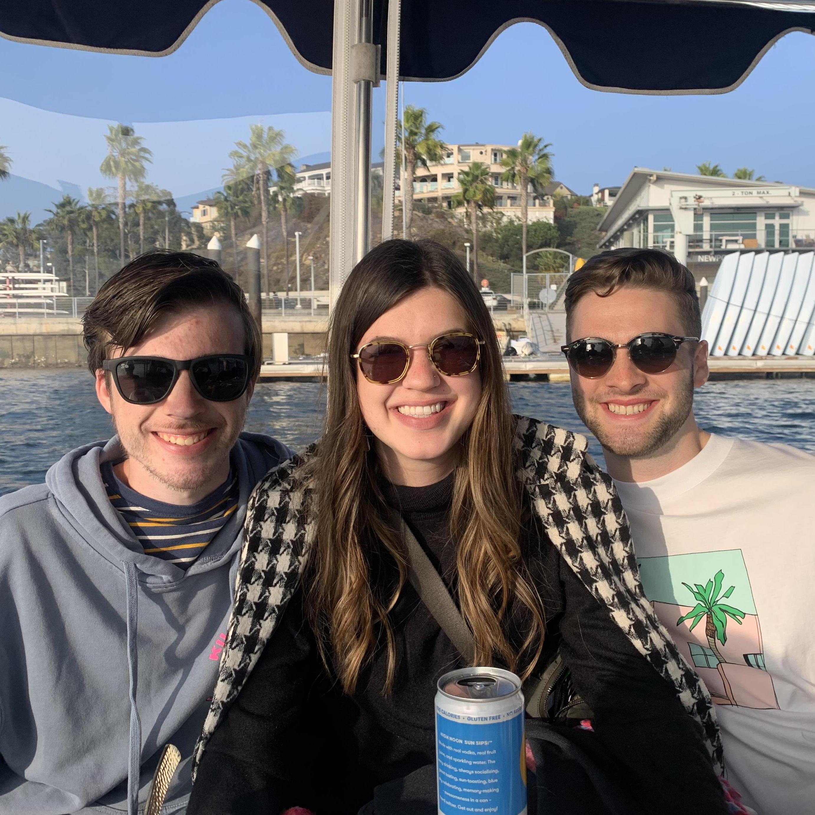 On a duffy in Balboa, of course